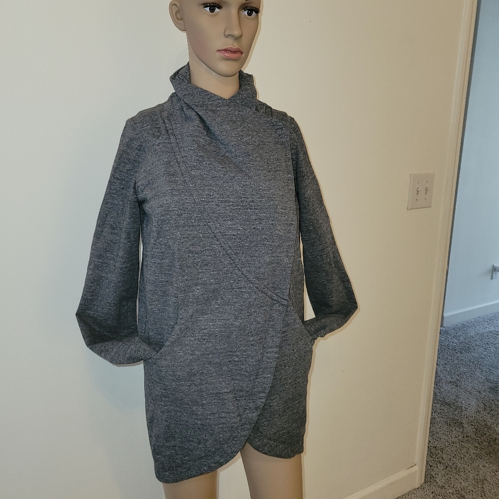 Jacket, crossover wrap